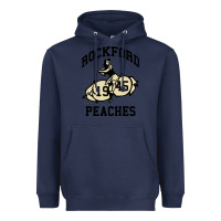 Navy rockford peaches Heavyweight Hoodie - artisFamous
