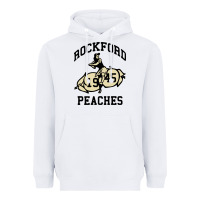 White rockford peaches Heavyweight Hoodie - artisFamous