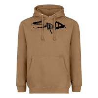 Toasted Coconut staind Heavyweight Hoodie - artisFamous