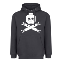 Smoke block face pirate Heavyweight Hoodie - artisFamous