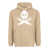 Mushroom block face pirate Heavyweight Hoodie - artisFamous