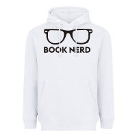 White book nerd Heavyweight Hoodie - artisFamous