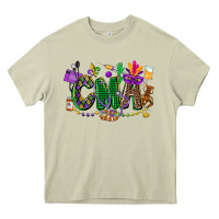 Mossy cma mardi gras cowgirl Heavy Core Tee - CowGirlArtShop