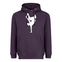 Plum breakdancer Heavyweight Hoodie - artisFamous