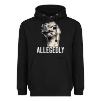 Letterkenny Allegedly Ostrich Funny Heavyweight Hoodie | Teevron