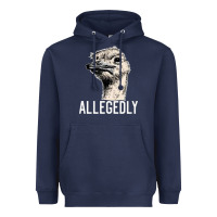 Navy letterkenny allegedly ostrich funny Heavyweight Hoodie - artisFamous