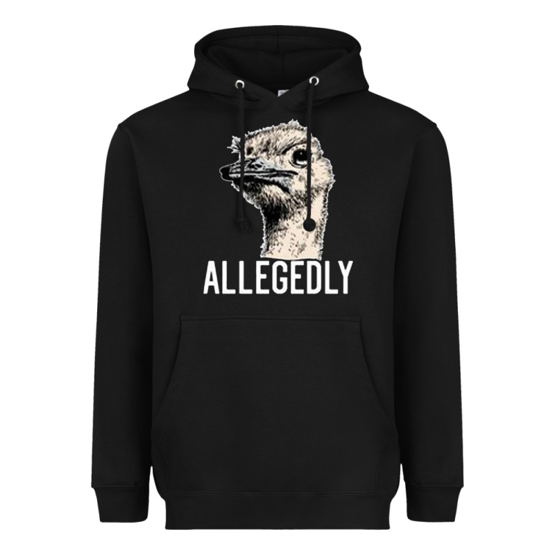 Letterkenny Allegedly Ostrich Funny Heavyweight Hoodie by artisFamous | Teevron