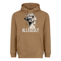 Toasted Coconut letterkenny allegedly ostrich funny Heavyweight Hoodie - artisFamous