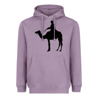 Lavender camel rider Heavyweight Hoodie - artisFamous