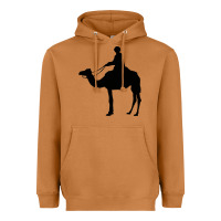 Meerkat camel rider Heavyweight Hoodie - artisFamous
