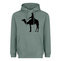 Sage camel rider Heavyweight Hoodie - artisFamous