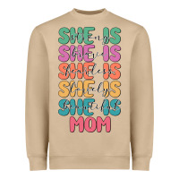 Mushroom she is mom Heavyweight Sweatshirt - JahusDesignShop
