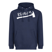 Navy the shining inspired redrum Heavyweight Hoodie - artisFamous
