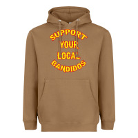 Toasted Coconut bandidos support your local texas Heavyweight Hoodie - artisFamous