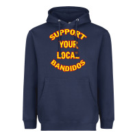 Navy bandidos support your local texas Heavyweight Hoodie - artisFamous