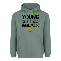 Sage young gifted and black african american men Heavyweight Hoodie - artisFamous