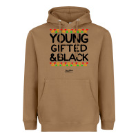 Toasted Coconut young gifted and black african american men Heavyweight Hoodie - artisFamous