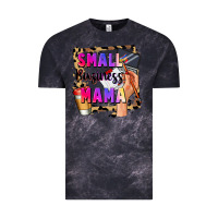 Cloud Black Small business mama Mother's Day Vintage Tee - FaDigitalArtStudio