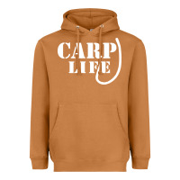 Meerkat carp life funny fish fishing Heavyweight Hoodie - artisFamous