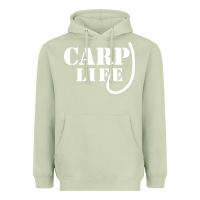 Matcha carp life funny fish fishing Heavyweight Hoodie - artisFamous