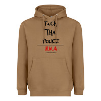 Toasted Coconut fck tha police Heavyweight Hoodie - artisFamous