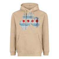 Mushroom irish chicago flag shamrock Heavyweight Hoodie - artisFamous
