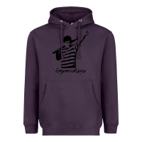 Plum legendary hambino Heavyweight Hoodie - artisFamous