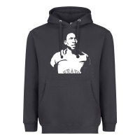 Smoke Pele Sillhouette Heavyweight Hoodie - artisFamous