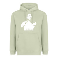 Matcha Pele Sillhouette Heavyweight Hoodie - artisFamous
