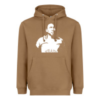 Toasted Coconut Pele Sillhouette Heavyweight Hoodie - artisFamous