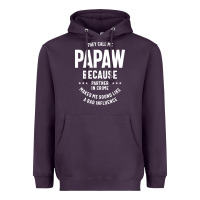 Plum Mens They Call Me Papaw Because Partner In Crime - Dad & Grandpa Birth Heavyweight Hoodie - artisFamous