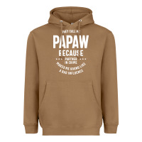 Toasted Coconut Mens They Call Me Papaw Because Partner In Crime - Dad & Grandpa Birth Heavyweight Hoodie - artisFamous
