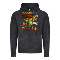 Vintage Black ready to crush 5th grade Vintage Hoodie - BundleAndBundleShop