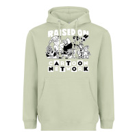 Matcha raised on cartoon network Heavyweight Hoodie - artisFamous