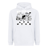 White raised on cartoon network Heavyweight Hoodie - artisFamous