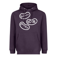 Plum beans or bust Heavyweight Hoodie - artisFamous