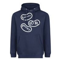 Navy beans or bust Heavyweight Hoodie - artisFamous