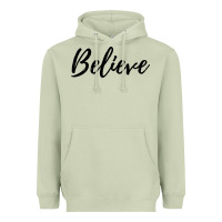 Matcha believe Heavyweight Hoodie - artisFamous