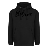 Black believe Heavyweight Hoodie - artisFamous