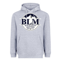 Heather Grey buschs light matters Heavyweight Hoodie - artisFamous