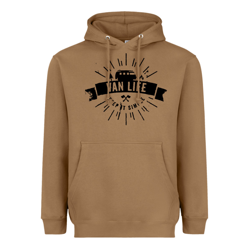 Camper Vintage Retro Heavyweight Hoodie by artisFamous | Teevron