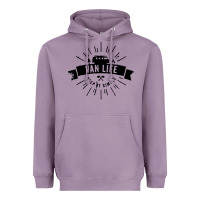 Lavender camper vintage retro Heavyweight Hoodie - artisFamous