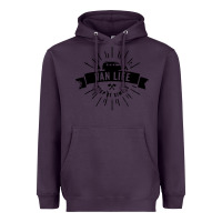Plum camper vintage retro Heavyweight Hoodie - artisFamous