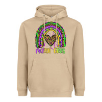 Mushroom mardi gras rainbow Heavyweight Hoodie - JahusDesignShop