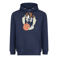 Navy manic taz Heavyweight Hoodie - artisFamous