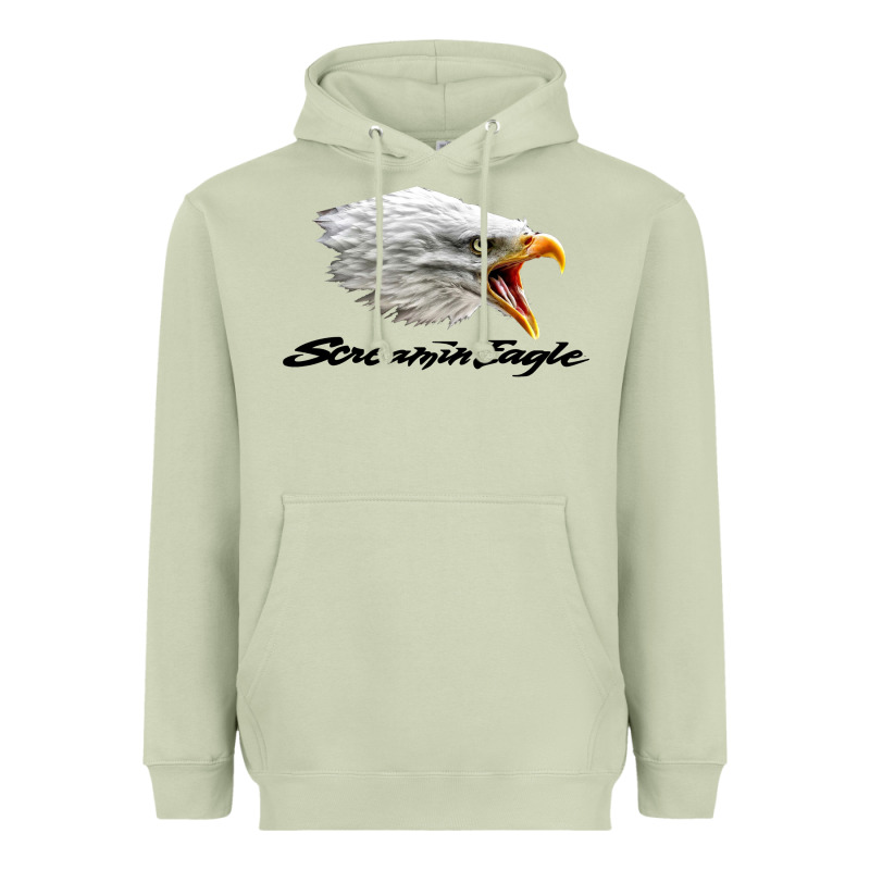 The Screaming Eagle Heavyweight Hoodie by artisFamous | Teevron