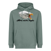 Sage the screaming eagle Heavyweight Hoodie - artisFamous