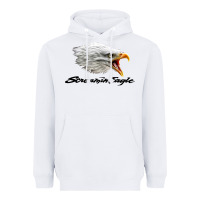 White the screaming eagle Heavyweight Hoodie - artisFamous