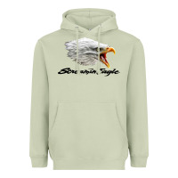 Matcha the screaming eagle Heavyweight Hoodie - artisFamous