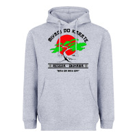 Heather Grey MIYAGY DO KARATE Heavyweight Hoodie - artisFamous